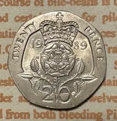 1988年 20ペンス 硬貨 エリザベス2世 エリザベス2世20ペンス硬貨|コレクターズショップトモリンズ24