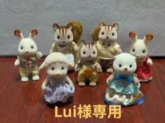 Lui様専用！シルバニア人形７名