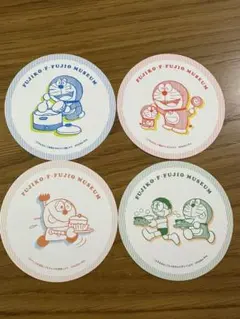 【未使用品・非売品】ドラえもん　藤子・F・不二雄ミュージアム　カフェ　コースター
