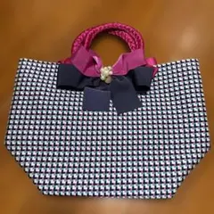 Lecri チェック柄トートバッグ