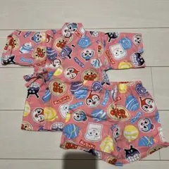 アンパンマン柄甚平セット