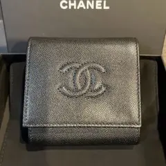 CHANEL シャネル　新作　財布　二つ折り財布　スモールフラップウォレット