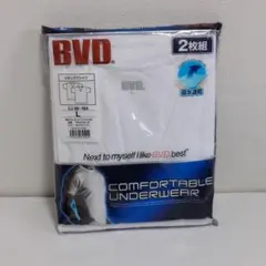 BVD 吸水速乾 Vネック半袖Tシャツ 2枚組 Lサイズ
