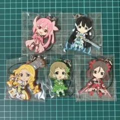 結城友奈は勇者である キャラクターラバーストラップ5種