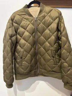 ダウンジャケット ベージュ