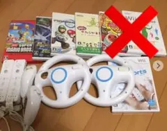 wii  本体とソフトとハンドル等
