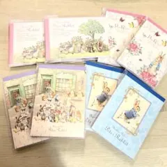 ピーターラビット 柄違いメモ帳 8冊 未使用 日本製