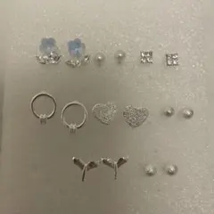 ピアス　まとめ売り　セット　シルバー