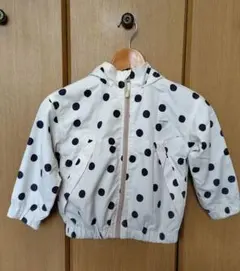 F.O.KIDS 水玉模様フード付きウインドブレーカー