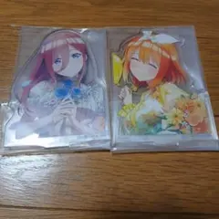 五等分の花嫁　アクリルスタンド 三玖と四葉2個セット