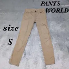 PANTS WORLD (S)ストレートパンツ カジュアル かっこいい シンプル