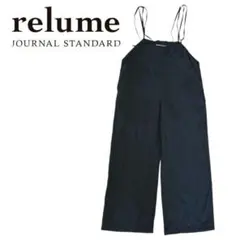 美品⭐JOURNAL STANDARD relume サロペット　ブラック　F