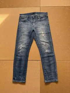 UNIQLO JEANS ユーズド加工デニム　W31
