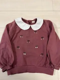 petit main 襟付きトレーナー 120