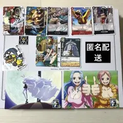 ワンピース　ポストカード　ステッカー　麦わらストア　レベッカ　ビビ　キャロット