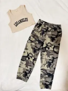SHEIN キッズ セットアップ ダンス 100cmのサムネイル