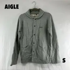 AIGLE スウェットカーディガン Sサイズ 男性のサムネイル