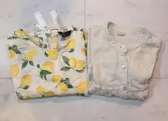 110cm 美品　トップス2枚セットのサムネイル