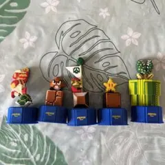 マリオ　ペプシキャップボトルフィギュア5体