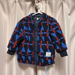 Beams mini キッズ　子ども　ブルゾン　もこもこ　90cm アウター