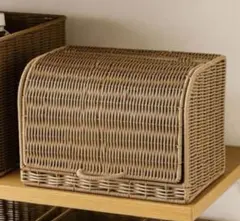 洗えるPPラタンブレッドボックス KITINTO 3coinsスリコ　収納