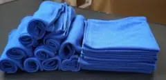 マイクロファイバークロス20枚セット 約28×28cm 洗車 掃除 吸水 速乾のサムネイル