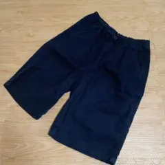 UNIQLO ハーフパンツ 男の子160 ネイビー