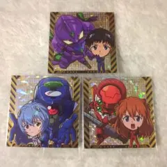 新世紀エヴァンゲリオン ウエハース SSR3枚セット【即購入◎】