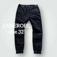 1610◆ZANEROBE ゼインローブ ブラック ジョガーデニムパンツ 32