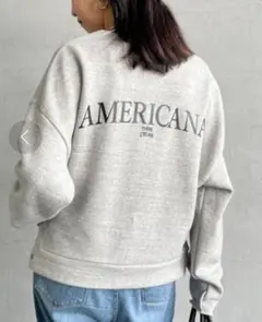 2026年最新】americana カットオフスウェットの人気アイテム - メルカリ