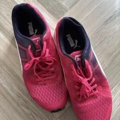 PUMA SPEED LITE ピンク/ネイビー スニーカー