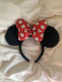 Disney ミニー スパンコール カチューシャ