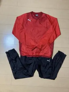 Puma ピステ・ウィンドブレーカー レッド