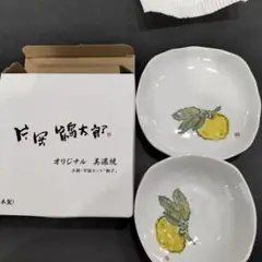 【即購入OK！匿名配送！】片岡鶴太郎　平皿ペアセット　食器　美濃焼　上質品