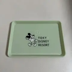 東京ディズニーランド　金属トレー　ヴィンテージ　レトロ ディズニーランド ミッキー お盆 トレー 平成 レトロ