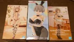 宇崎ちゃんは遊びたい！ フィギュア 月 花 3種類セット