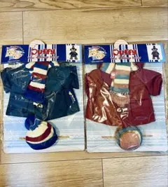 未開封 ディズニーシー ダッフィー＆シェリーメイPコート コスチューム2セット