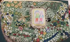 morico 花柄マルチケース 作家もの　ふわふわ