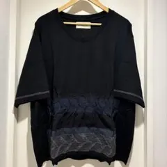 Licht Bestreben リヒトベシュトレーベン ニット切替シャツ Licht Bestreben(リヒトベシュトレーベン) KNSH01 | Taking a lesson