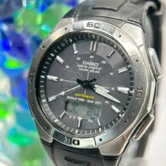 稼働品　CASIO カシオ　メンズ　腕時計　電波ソーラー　アナデジ