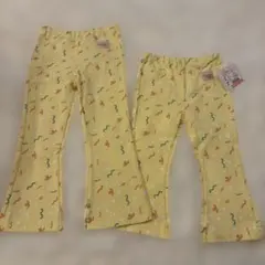 ミコリッド　フレアパンツ　お揃い　ペアルック　90cm 110cm