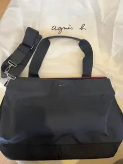 【新品未使用】agnès b. 黒 ボストンバッグ