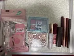 《使用済》セザンヌ キャンメイクリップ＋アイシャドウ2個｜セット