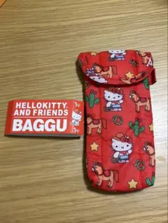 【BAGGU】 メガネケース 新品 眼鏡 保護ケース 収納袋 バグーのサムネイル