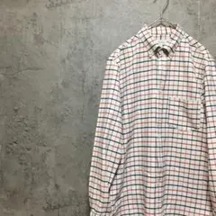 美品　ROSSO URBAN RESEARCH チェック　シャツ S　綿　白　赤