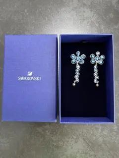 SWAROVSKI スワロフスキー クリスタル ドロップ ピアス K164/6 - メルカリ