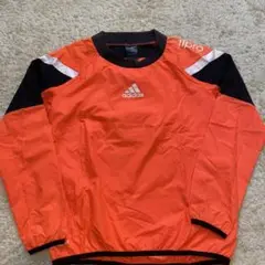 adidas ピステ 140cm オレンジ ネオンカラー