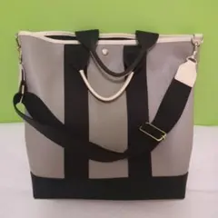 SCOTCH GRAIN スコッチグレイン 縦型トートバッグ L ショルダー付き