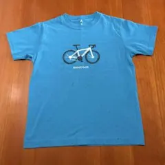 mont-bell 自転車プリント Tシャツ 150