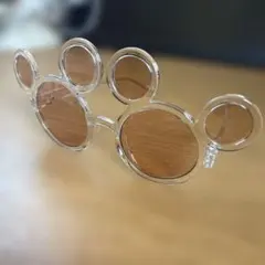 東京ディズニーリゾート ミッキー型クリアサングラス